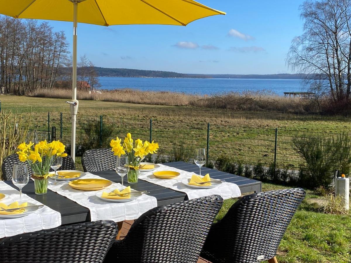 Ferienhauser Mit Seeblick Direkt Am Plauer See Plau am See Buitenkant foto